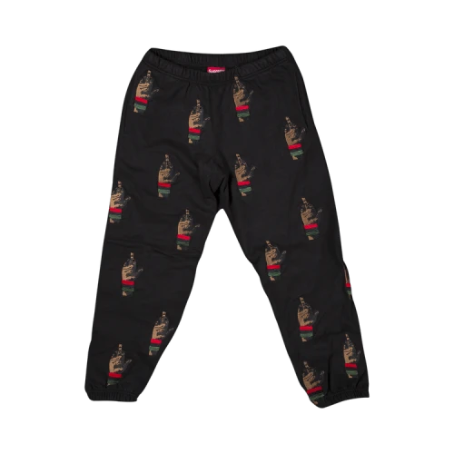 Supreme Dead Prez RBG Embroidered Sweatpant 'Black'