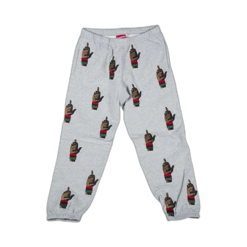 Supreme Dead Prez RBG Embroidered Sweatpant 'Grey'