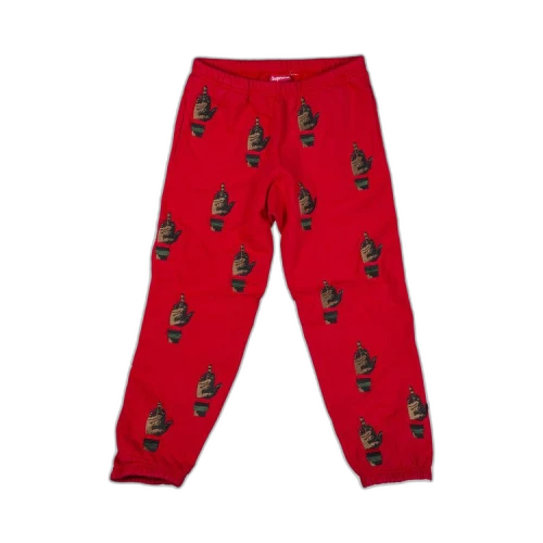 Supreme x Dead Prez Rbg Embroidered Sweatpant 'Red'