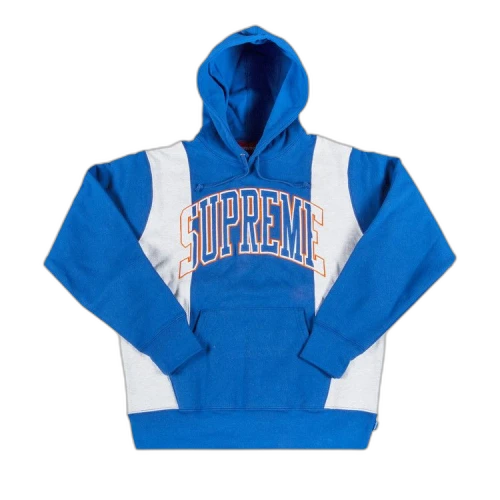 Supreme Paneled Arc Hooded Sweatshirt 'Royal Blue'