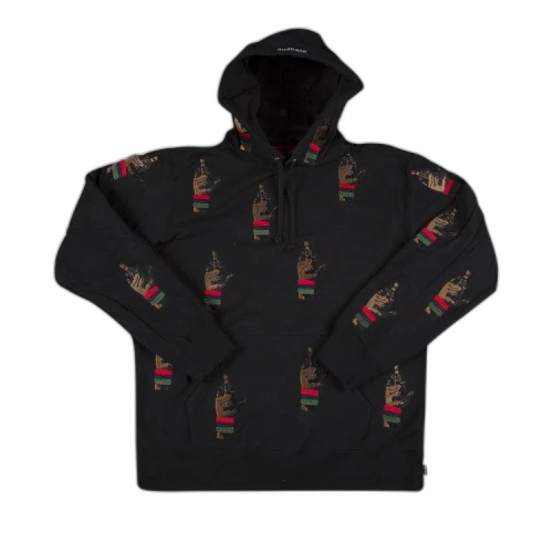 Supreme Dead Prez RBG Embroidered Hooded Sweatshirt 'Black'
