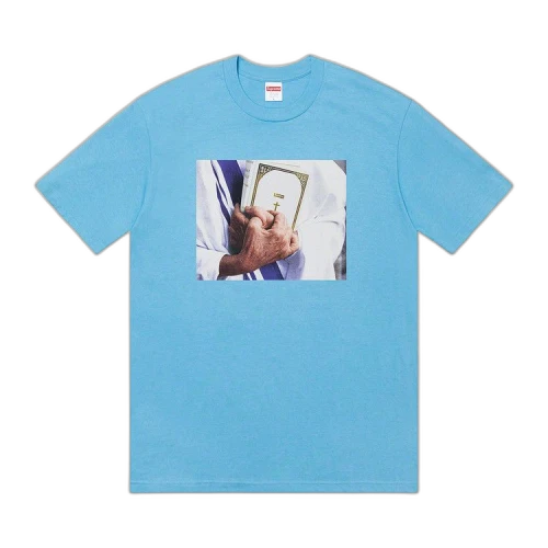 Supreme Bible Tee 'Light Slate'