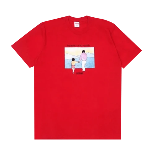Supreme Heaven And Earth Tee 'Red'