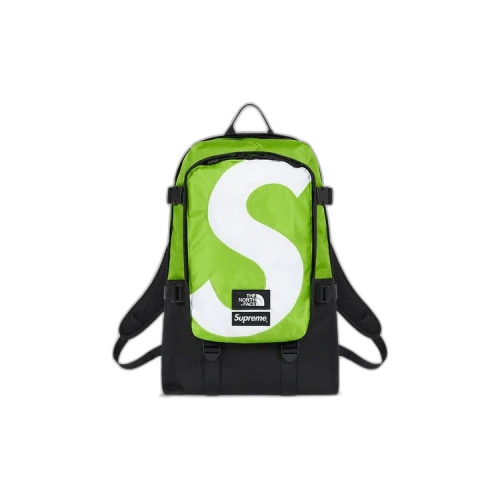 Supreme x The North Face S Logo Expedition Backpack 'Lime'