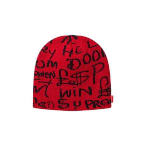 Supreme Black Ark Beanie 'Red'