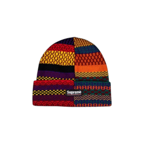 Supreme Multi Pattern Beanie 'Multicolor'