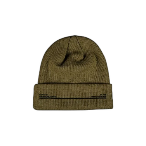 Supreme x New Era Shop Beanie - San Francisco 'Light Olive'