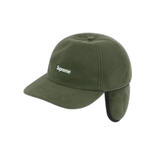 Supreme x WINDSTOPPER Small Box Earflap 6-Panel 'Olive'
