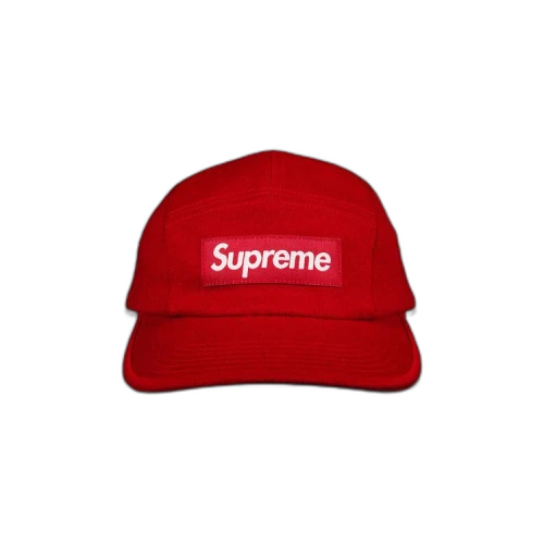 Supreme Wool Camp Cap 'Dark Red'