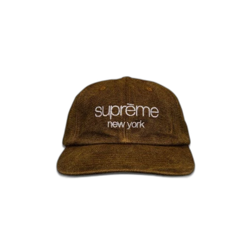 Supreme 2-Tone Canvas 6-Panel 'Yellow'