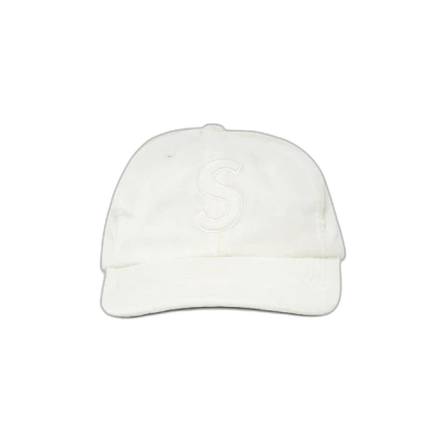 Supreme Velvet S Logo 6-Panel 'White'