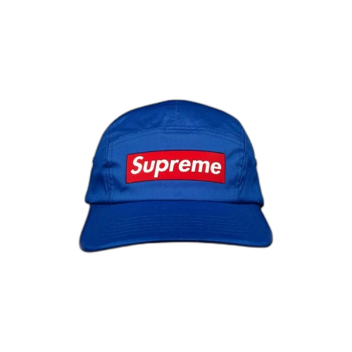 Supreme Inset Logo Camp Cap 'Royal'