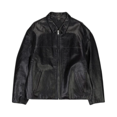Supreme x Yohji Yamamoto Leather Work Jacket 'Black'