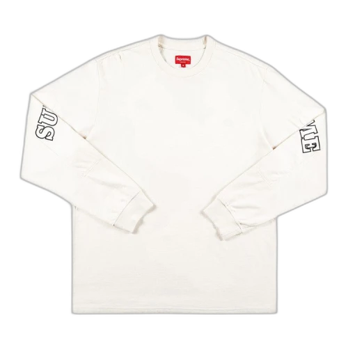 Supreme Cutout Sleeves Long-Sleeve Top 'Natural'