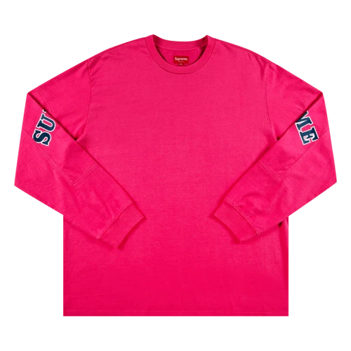 Supreme Cutout Sleeves Long-Sleeve Top 'Pink'