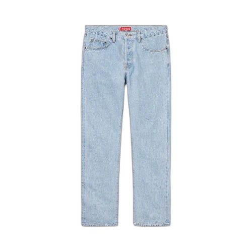 Supreme Stone Washed Slim Jean 'Washed Indigo'