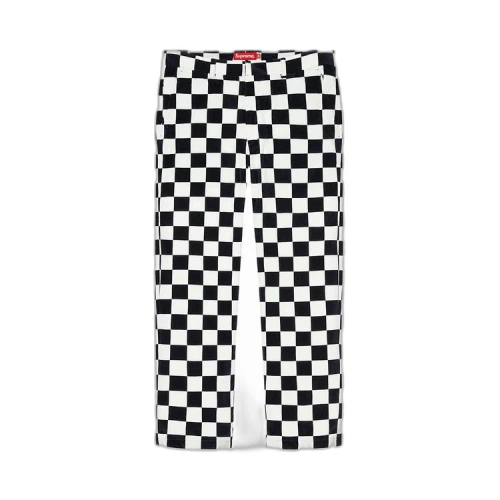 Supreme Velvet Trouser 'Checkerboard'