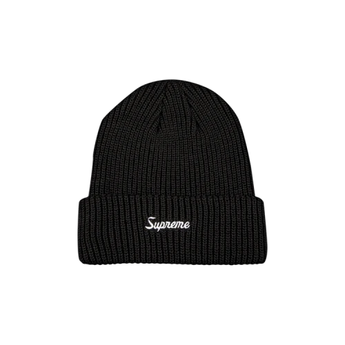 Supreme Loose Gauge Beanie 'Black'