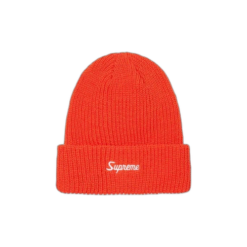Supreme Loose Gauge Beanie 'Bright Red'