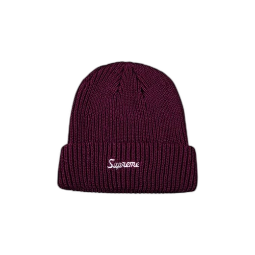 Supreme Loose Gauge Beanie 'Eggplant'