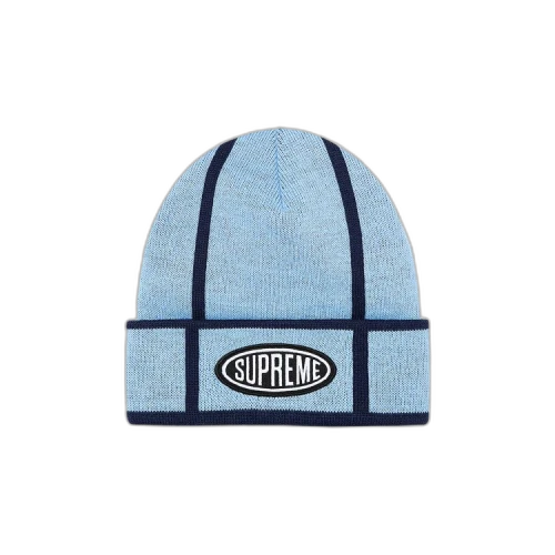 Supreme Grid Beanie 'Light Blue'
