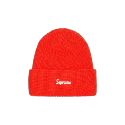 Supreme Twisted Loose Gauge Beanie 'Neon Orange'