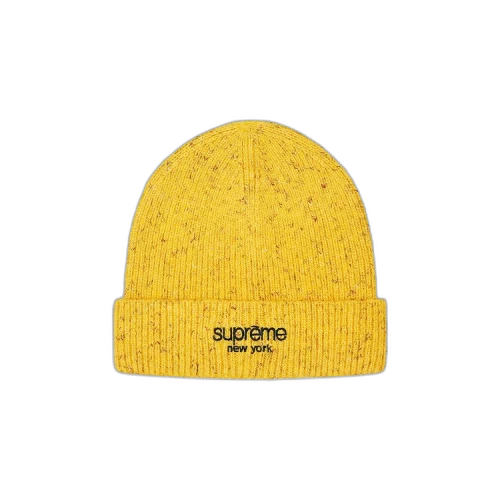 Supreme Rainbow Speckle Beanie 'Yellow'
