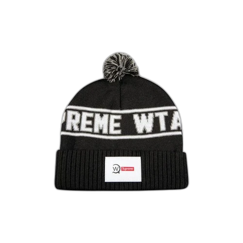 Supreme x WTAPS Beanie 'Black'