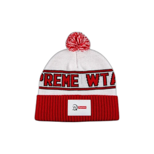 Supreme x WTAPS Beanie 'White'