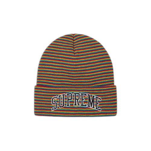 Supreme Rainbow Stripe Beanie 'Multicolor'