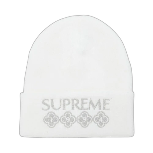 Supreme Glitter Beanie 'White'