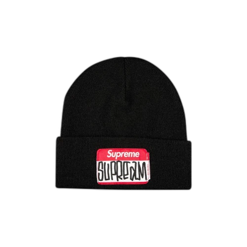Supreme Gonz Nametag Beanie 'Black'