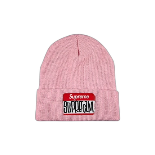 Supreme Gonz Nametag Beanie 'Pink'