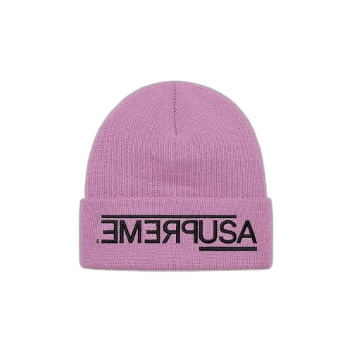 Supreme USA Beanie 'Violet'