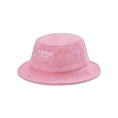 Supreme Harris Tweed Classic Logo Crusher 'Pink'