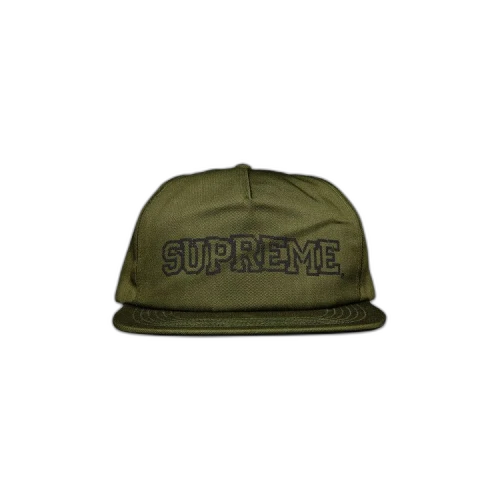 Supreme Shattered Logo 5-Panel 'Olive'