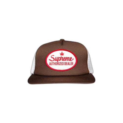Supreme Authorized Mesh Back 5-Panel 'Brown'