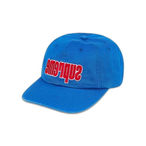 Supreme Reverse Logo 6-Panel 'Royal'