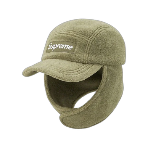 Supreme Polartec Earflap Camp Cap 'Light Olive'