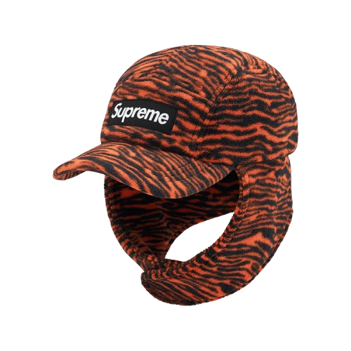 Supreme Polartec Earflap Camp Cap 'Tiger'