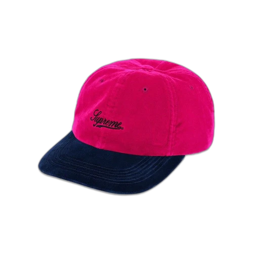 Supreme Velvet 2-Tone 6-Panel 'Magenta'