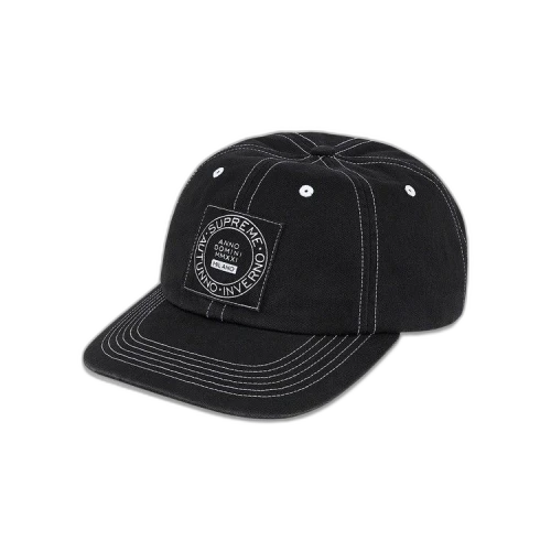 Supreme Milano Patch 6-Panel 'Black'