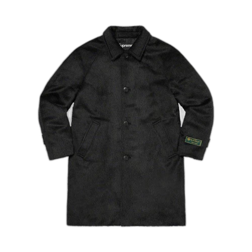 Supreme Alpaca Overcoat 'Black'