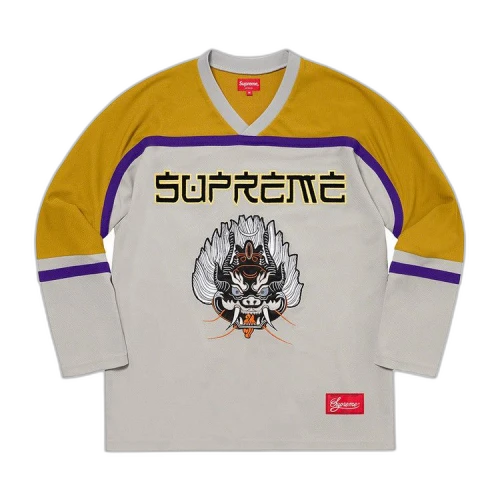 Supreme Demon Hockey Jersey 'Grey'