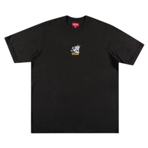 Supreme Dragon Ringer Tee 'Black'