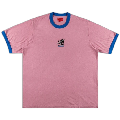 Supreme Dragon Ringer Tee 'Rose'