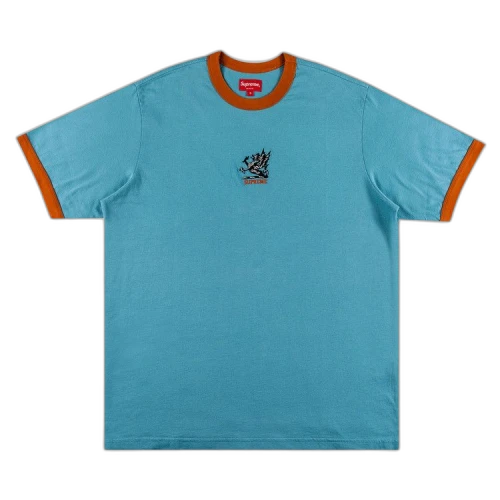 Supreme Dragon Ringer Tee 'Slate'