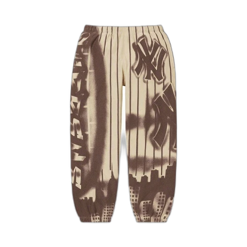Supreme x New York Yankees Airbrush Sweatpant 'Clay'