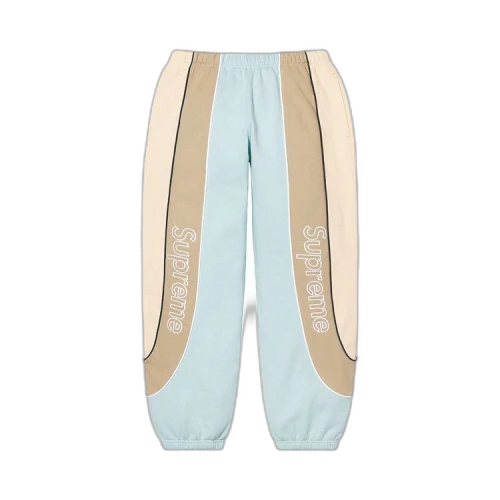 Supreme Track Paneled Sweatpant 'Pale Blue'