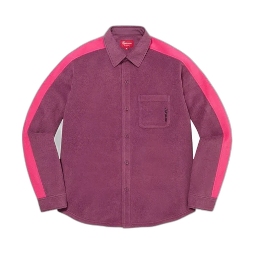 Supreme Polartec Shirt 'Light Plum'